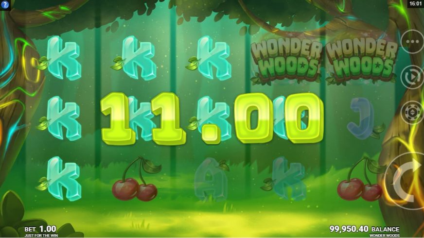 Wonder Woods slot screen 4