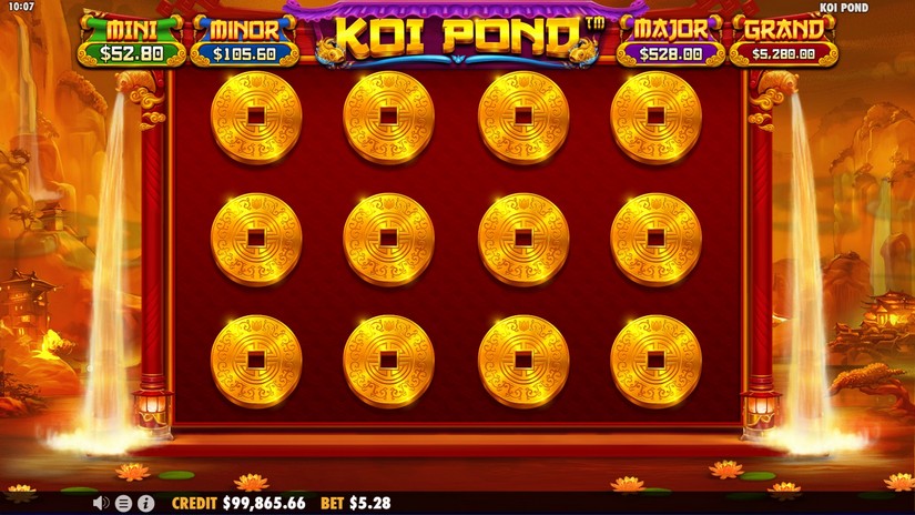 Koi Pond slot screen 4
