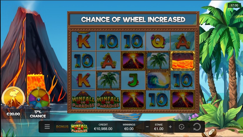 Winfall in Paradise slot screen 3