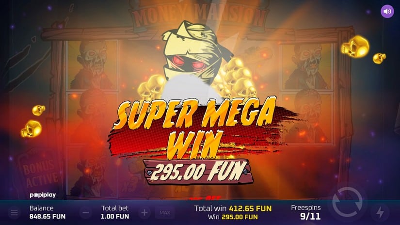 Money Mansion slot screen 7