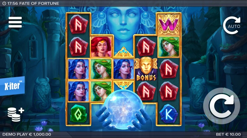 Fate of Fortune slot screen 1