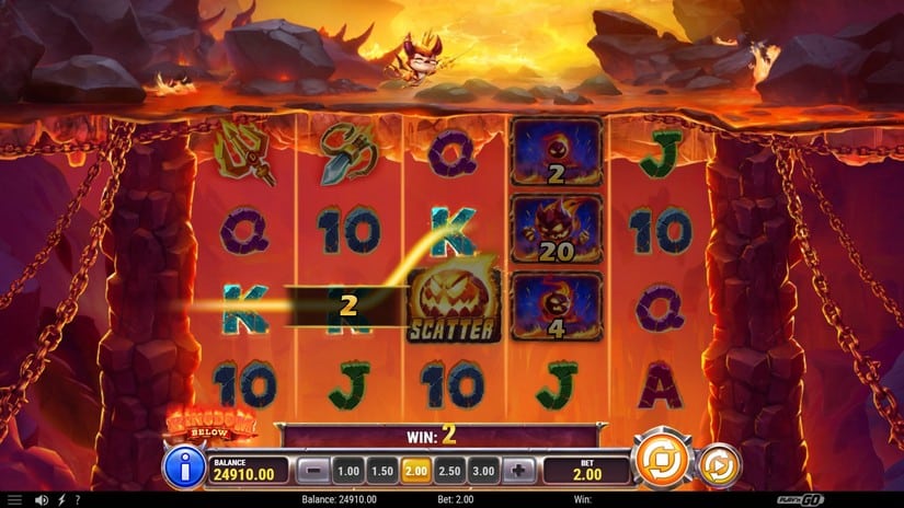 Kingdom Below slot screen 2