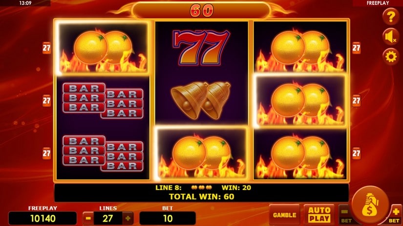 Hot Fruits 27 slot screen 5