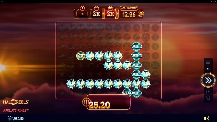 Apollo’s Rings slot screen 5