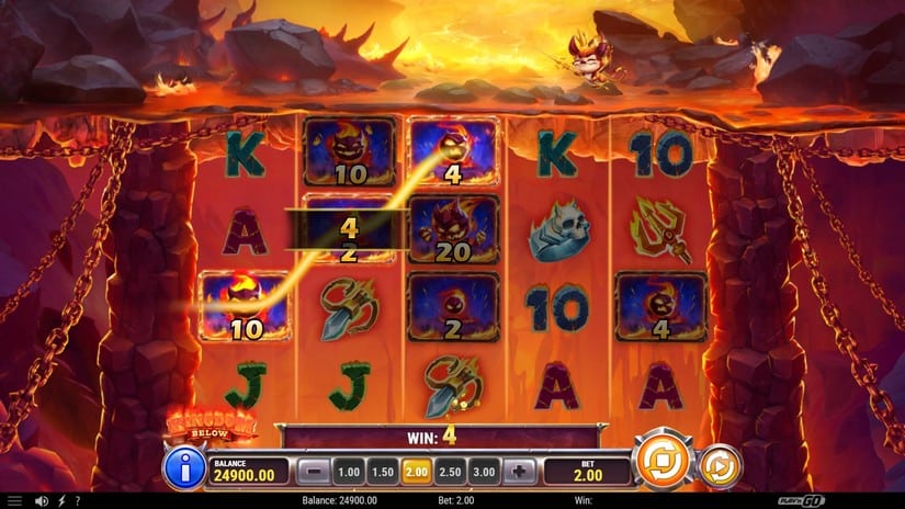 Kingdom Below slot screen 4