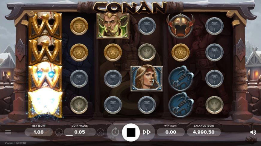 Conan slot screen 2