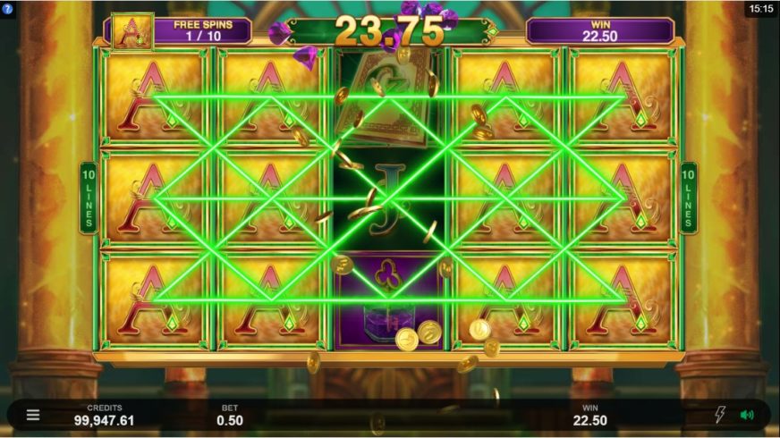 Book of Oz Lock ‘N Spin slot screen 4