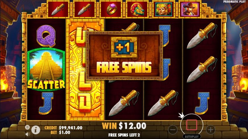 John Hunter and the Mayan Gods slot screen 3