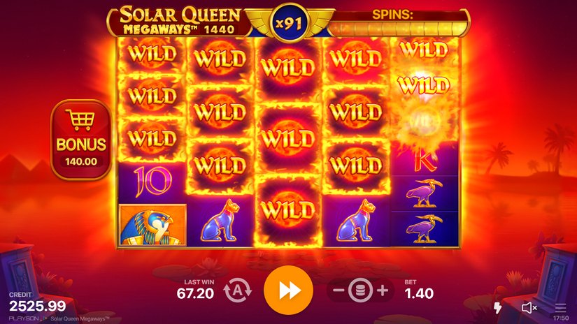 Solar Queen Megaways slot screen 6