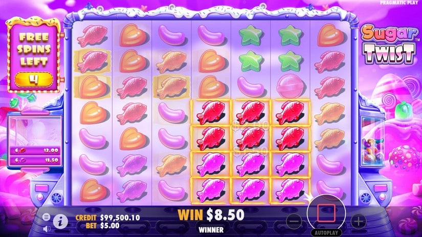 Sugar Twist slot screen 3