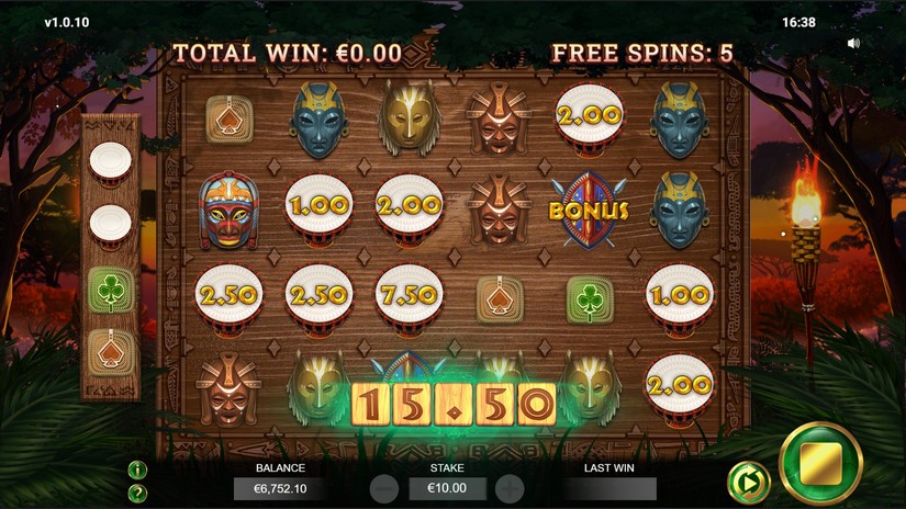 Jambo Cash slot screen 7