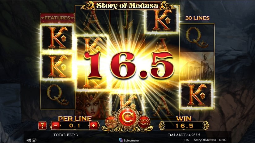 Story Of Medusa slot screen 2
