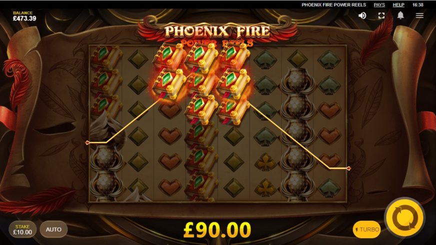 Phoenix Fire Power Reels slot screen 3