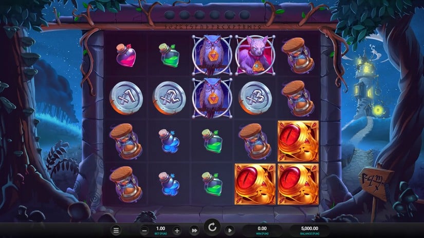 The Sorcerers Shuffle Dream Drop slot screen 1