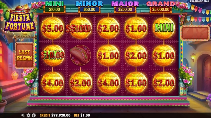 Fiesta Fortune slot screen 5