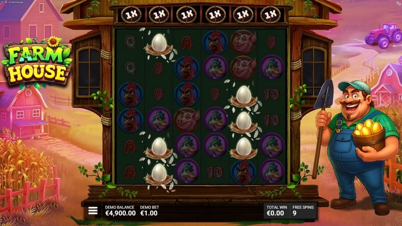 Farm House slot screen 5