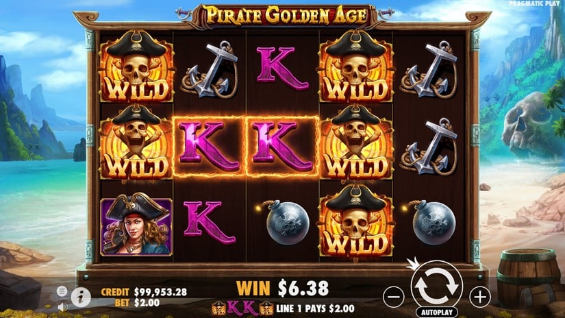 Pirate Golden Age slot screen 2