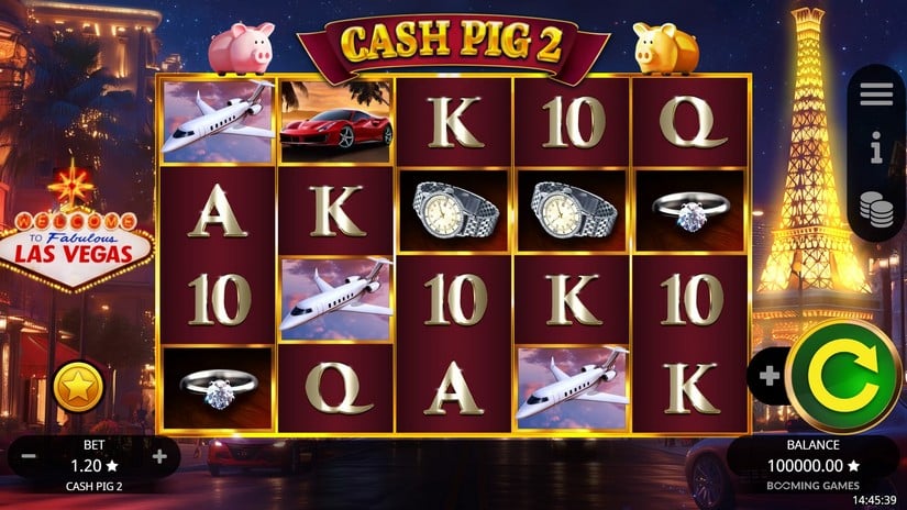 Cash Pig 2 slot screen 1