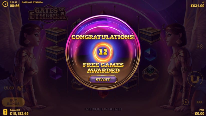 Gates of Etherea slot screen 4