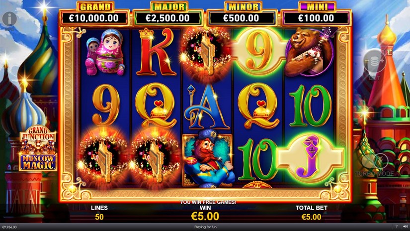 Grand Junction: Moscow Magic slot screen 3