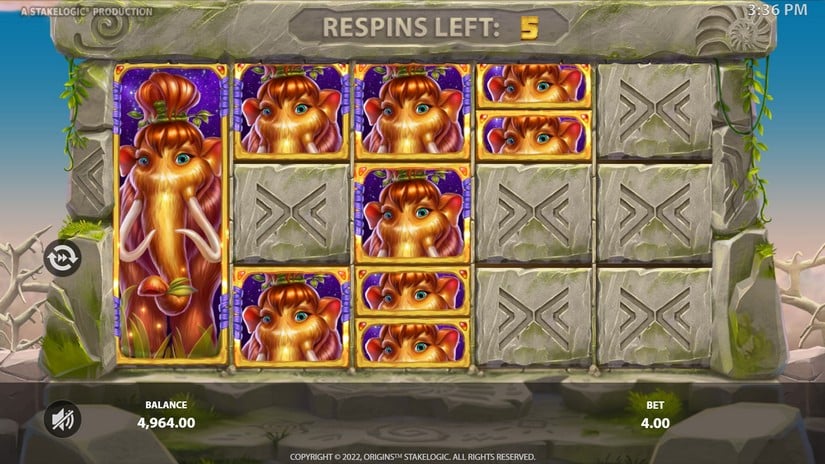 Origins slot screen 3