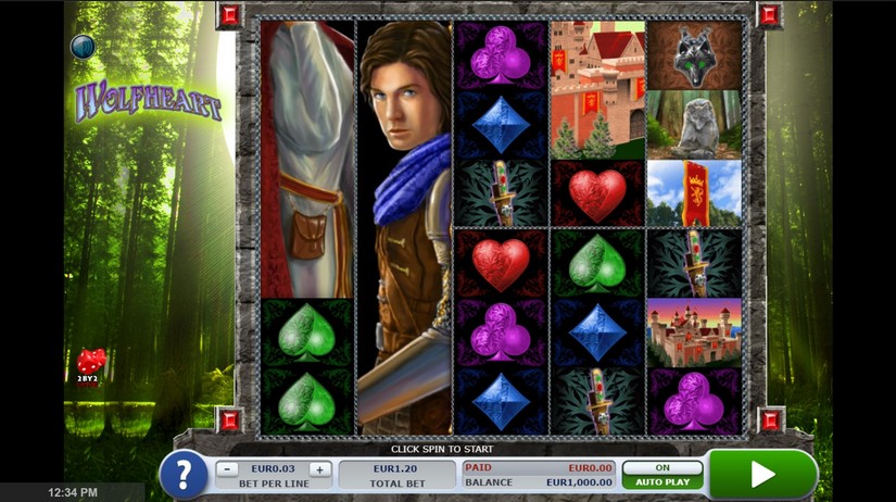 Wolf heart slot screen 1