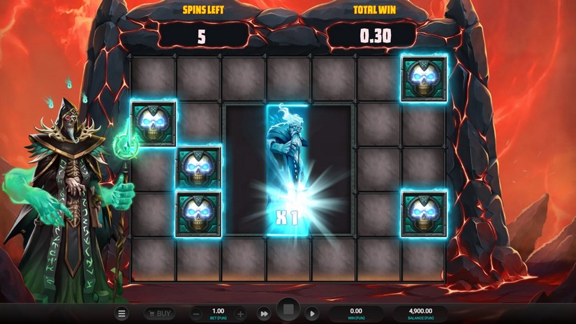 Necromancer’s Gate slot screen 3