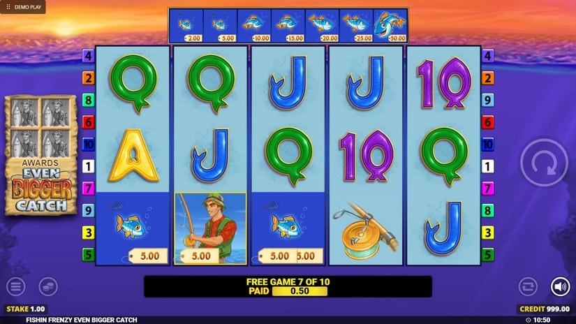 Fishin’ Frenzy Even Bigger Catch slot screen 4