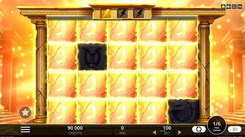 Rise of Zeus slot screen 5