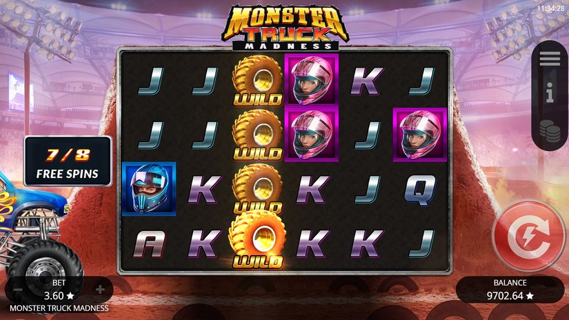 Monster Truck Madness slot screen 5