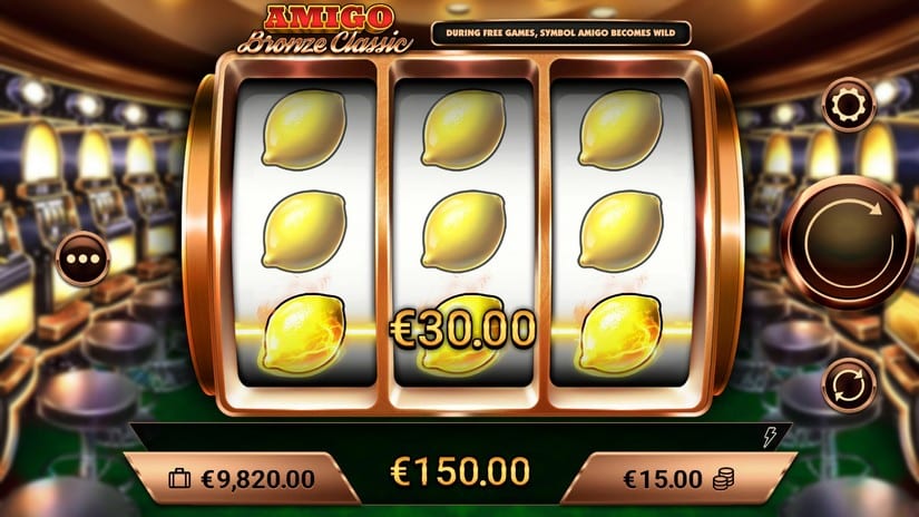Amigo Bronze Classic slot screen 2