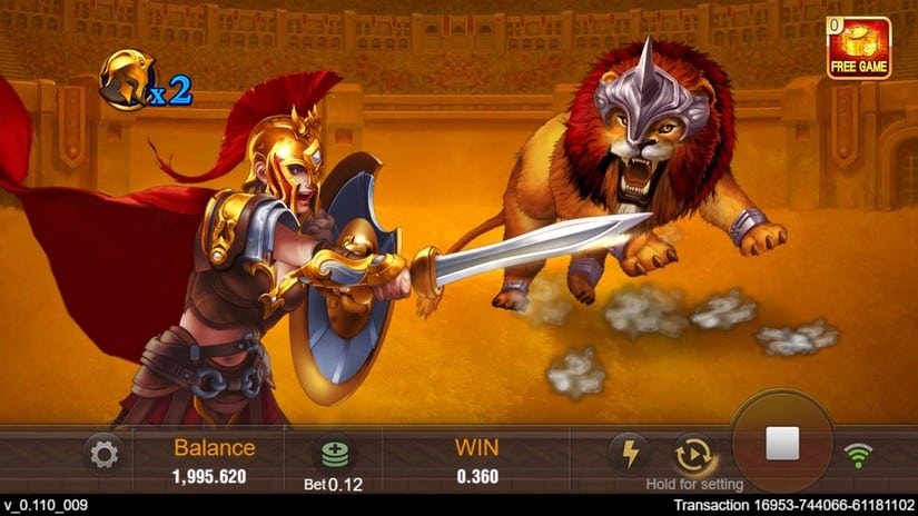 Roma X slot screen 4