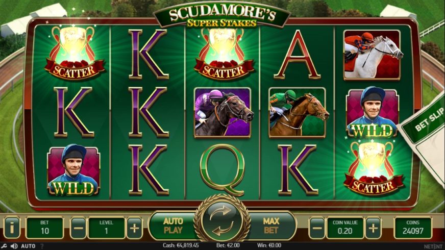 Scudamore’s Super Stakes slot screen 5