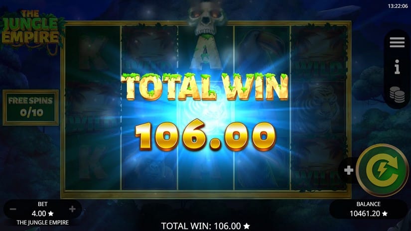 The Jungle Empire slot screen 7