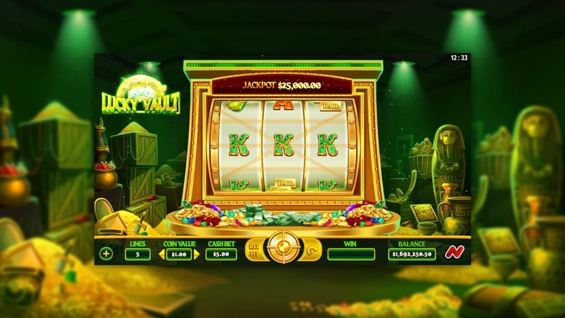 Lucky Vault slot screen 1