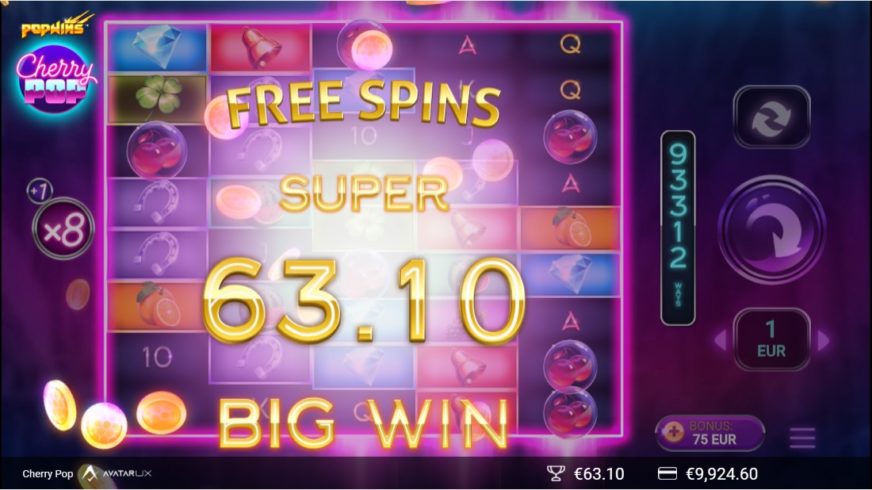 CherryPop slot screen 5