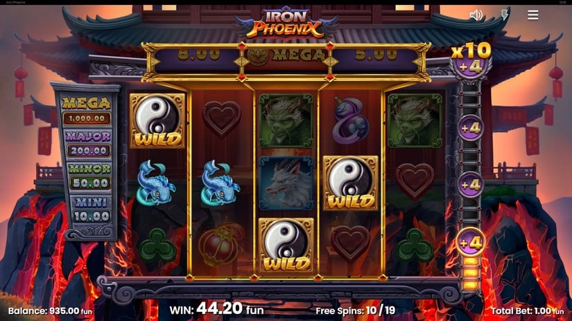Iron Phoenix slot screen 7
