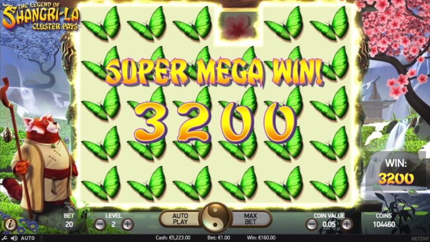 The Legend of Shangri-La slot screen 2