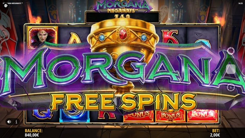 Morgana Megaways slot screen 2