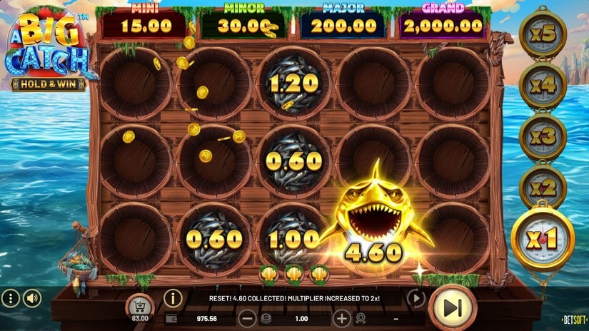 A Big Catch – HOLD & WIN slot screen 4