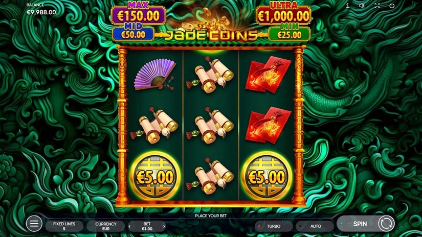 Jade Coins slot screen 3