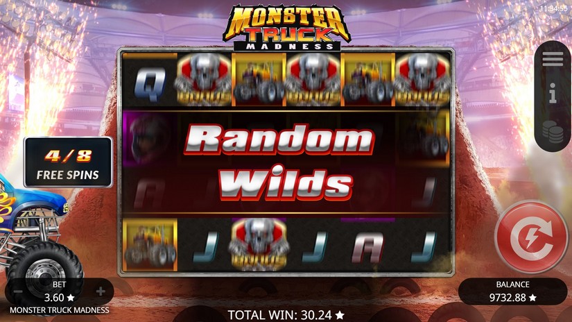 Monster Truck Madness slot screen 7