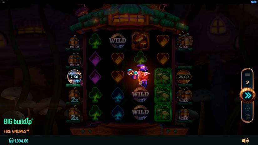 Fire Gnomes slot screen 3