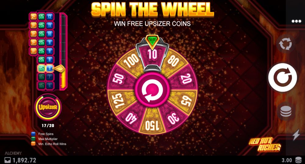 Red Hot Riches slot demo