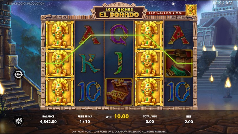 Lost Riches of El Dorado slot screen 6