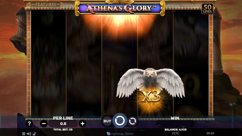Athena’s Glory slot screen 2
