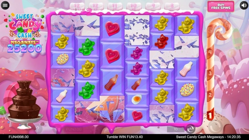 Sweet Candy Cash Megaways slot screen 5