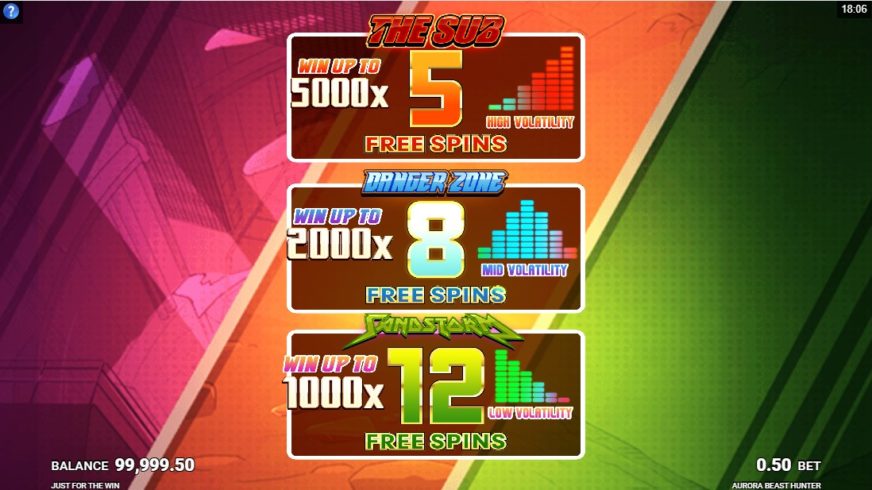 Aurora: Beast Hunter slot screen 3