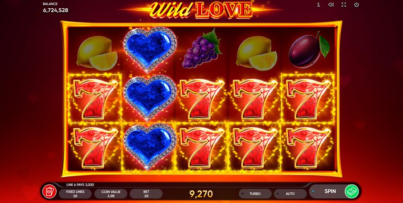 Wild Love slot screen 2