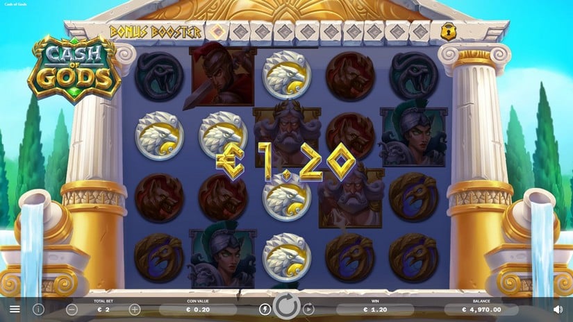 Cash of Gods slot screen 3